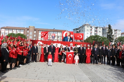 Bafra’da Cumhuriyet'in 101. Yıl Coşkusu