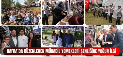 Bafra’da Düzenlenen Mübadil Yemekleri Şenliğine Yoğun İlgi