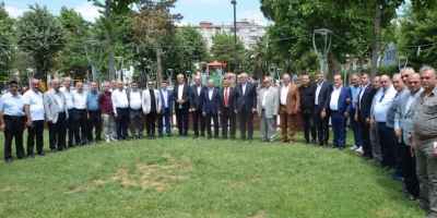 Bafra’da Kurban Bayramı Nedeniyle Bayramlaşma Töreni Düzenlendi 