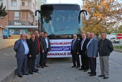 BAFRALI MUHTARLARA ÇANAKKALE GEZİSİ