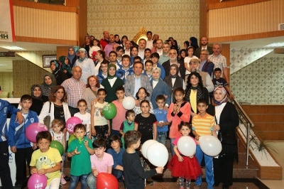 Başkan Genç yetimlerle buluştu