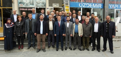 Başkan Genç’ten ilçelere 'hayırlı olsun' ziyareti