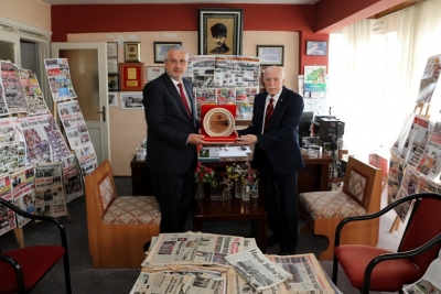 BAŞKAN HAMİT KILIÇ’TAN ANLAMLI ZİYARET