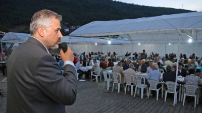 BAŞKAN KILIÇ, KOLAY MAHALLESİ SAKİNLERİ İLE İFTARDA BİRLİKTE OLDU