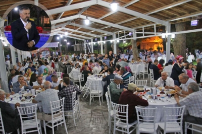 BAŞKAN KILIÇ, ŞEHİT YAKINLARI, GAZİLER VE AİLELERİ İLE İFTARDA BİR ARAYA GELDİ