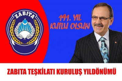 BAŞKAN ŞAHİN ZABITA HAFTASINI KUTLADI