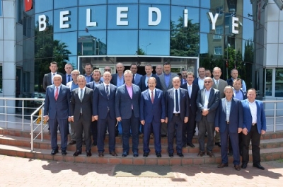 Başkan Şahinden, Başkan Topaloğlu’na Ziyaret.