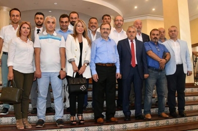 Başkan Şahin'den Gazi Tekin Sivri'ye vefa