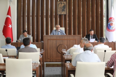BELEDİYE MECLİSİ OLAĞAN TEMMUZ AYI TOPLANTISINI GERÇEKLEŞTİRDİ