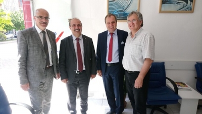 ÇAMAŞ BAFRA'DA ESNAF ve VATANDAŞLARLA BULUŞTU