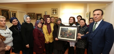 Canik'te duygulandıran ziyaret