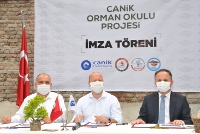 Canik'te Orman Okulu Yapımı İçin  Protokal İmza Töreni…
