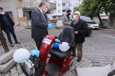 CANİK’TEN 3 ARALIK DÜNYA ENGELLİLER GÜNÜNDE AKÜLÜ ENGELLİ ARACI DAĞITIMI