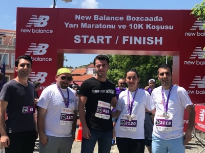 EN ÇOK ADIMI ATTILAR BOZCAADA KOŞUSUNDA YARIŞTILAR