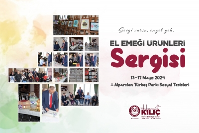 ENGELLİ KOORDİNASYON MERKEZİ'NİN EL EMEĞİ ÜRÜNLERİ GÖRÜCÜYE ÇIKIYOR