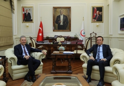 Genç'ten Demircan'a ziyaret