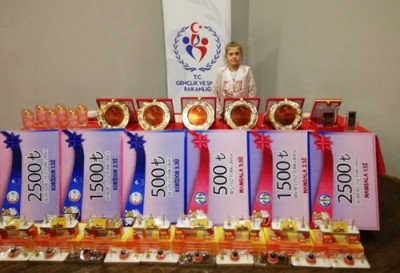 İKRA ŞEMSİ YAMANLAR MANGALA TÜRKİYE 4.SÜ, RESİM İL BİRİNCİSİ 