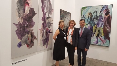 İmamoğlu,Eserleriyle Uzak Doğu’nun En Büyük Sanat Fuarında