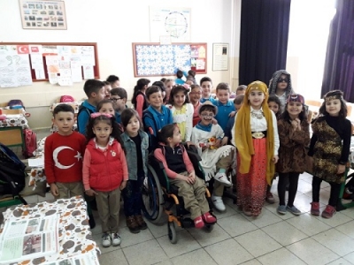 İSMET İNÖNÜ İLKOKULU' NDAN KIYAFET TASARIMI