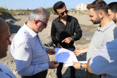 KARADENİZ’İN EN BÜYÜK MİLLET BAHÇESİ BAFRA’DA YÜKSELİYOR