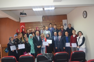 KOSGEB Uygulamalı Girişimcilik Kursu Katılımcıları Sertifikalarına Kavuştu