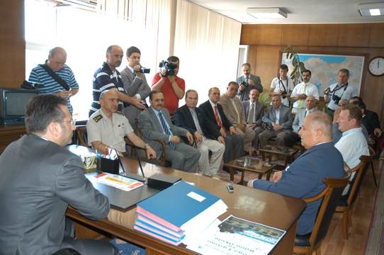 Samsun Valisi Hüseyin Aksoy Bafra’yı ziyaret etti