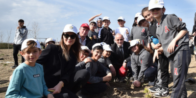 OMÜ BAFRA YERLEŞKESİ DİKİLEN FİDANLARLA YEŞERECEK