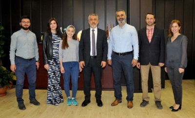 OMÜ TÜRKÇE Başarısını Rektör Bilgiç'le Paylaştı