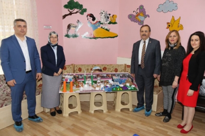 ŞAHİN PROJELERİNDE 1. OLAN M. ULUSAR ANOKULUNU ZİYARET ETTİ