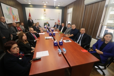 SAMSUN İLİ TARIMSAL KURAKLIK İL KRİZ MERKEZİ KOMİSYONU  DEĞERLENDİRME TOPLANTISI YAPILDI.