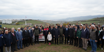 SAMSUN'DA 100 BİN FİDAN TOPRAKLA BULUŞTU