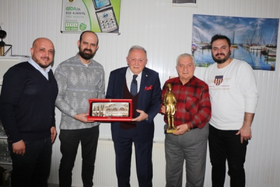 TURGUT ŞAHİNOL, BÜLENT ARSLAN’DAN SPORA DESTEK